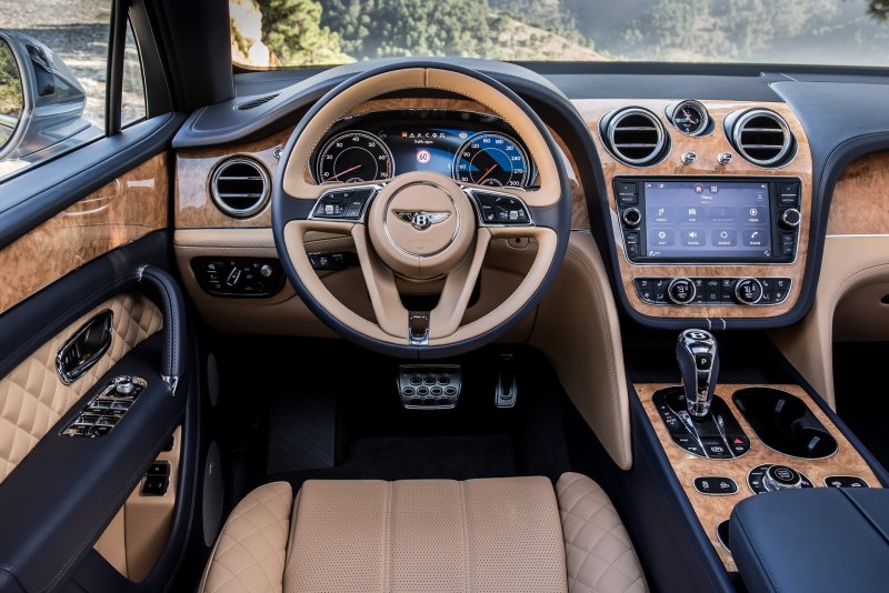 Bentley Bentayga салон