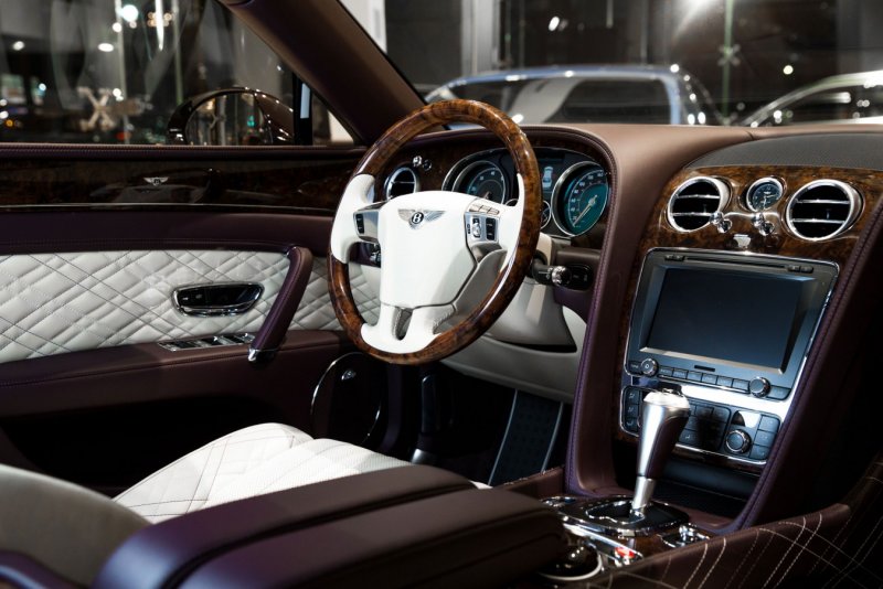 Bentley Continental gt салон