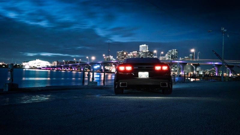 Chevrolet Camaro +4k +ночь
