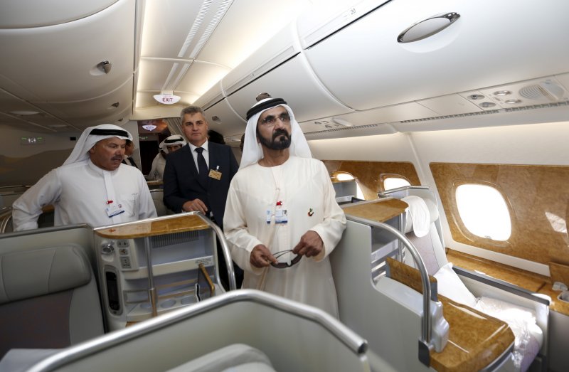 Airbus a380 шейха