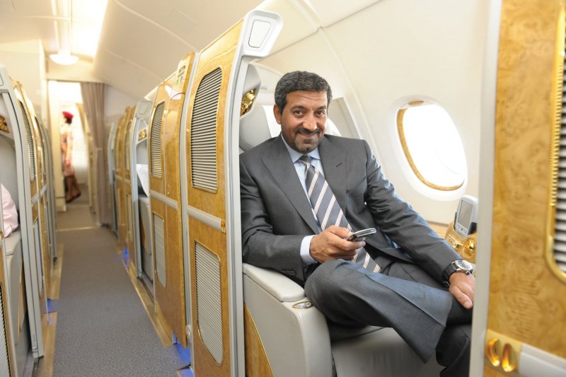 A380 шейха Эмиратов