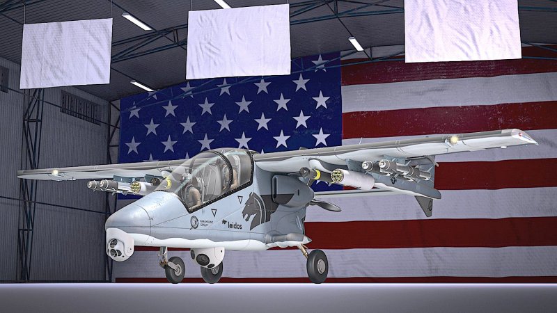 Bronco II самолет