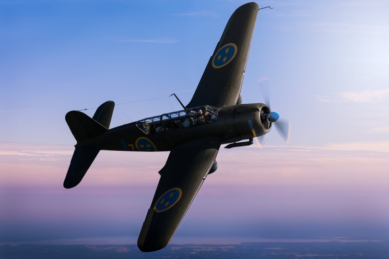B17b шведский бомбардировщик