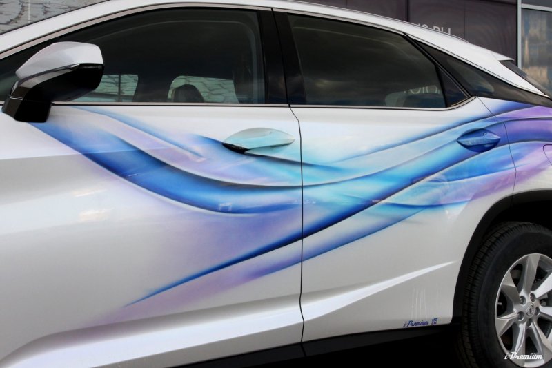 Lexus RX аэрография