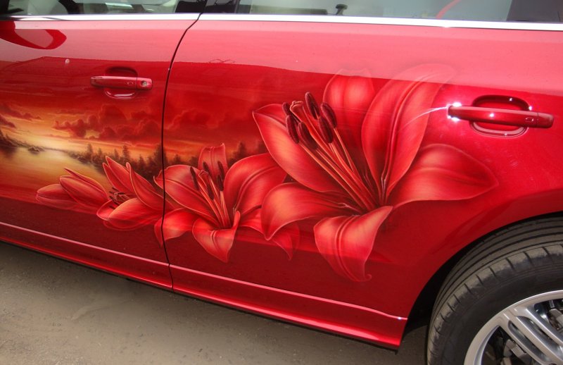 Аэрография. Авто