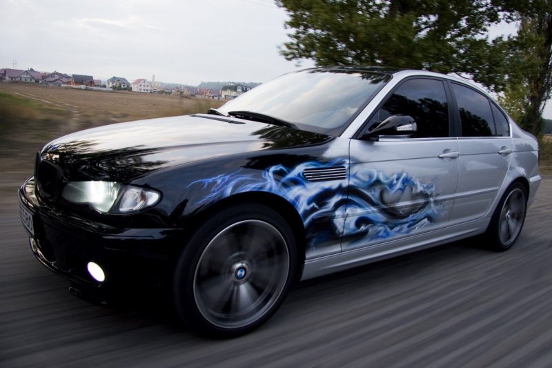 Subaru Legacy BL аэрография