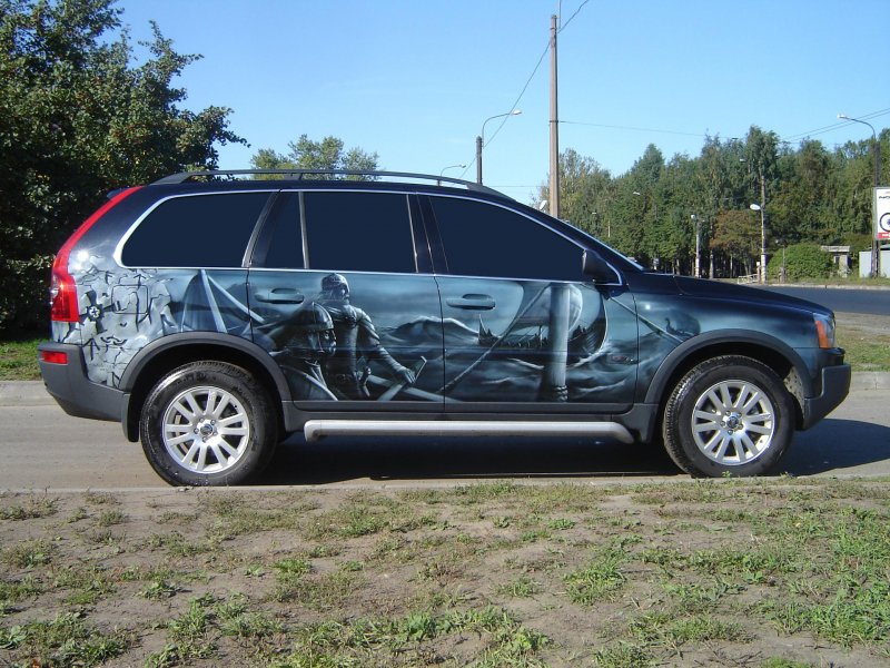Touareg 2010 винилография