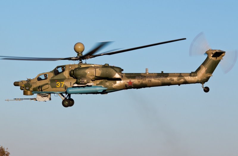Ми-28уб учебно-боевой вертолет