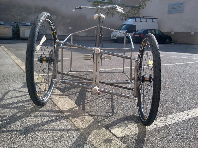 Электро трайк bike2b вездеход