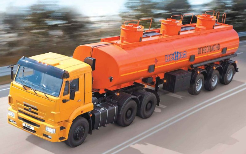 КАМАЗ 6460 бензовоз