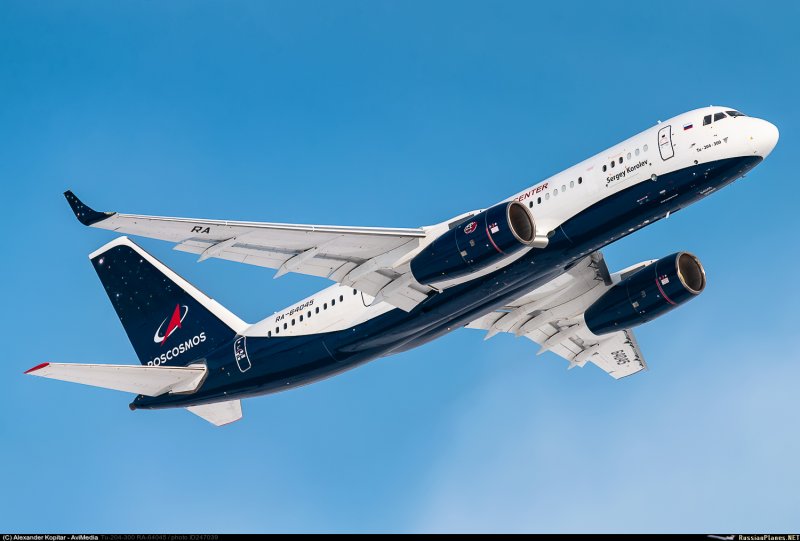 Ту-204-300 салон