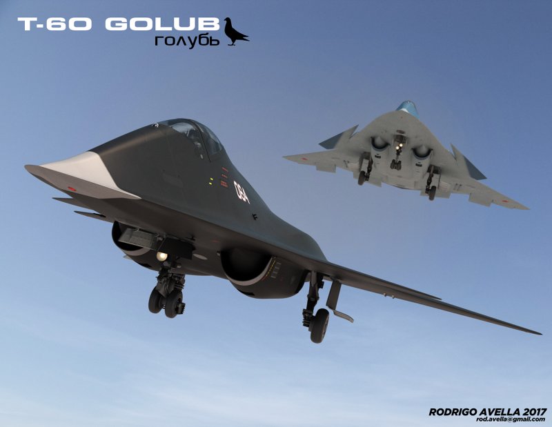 Т-60 истребитель шестого поколения