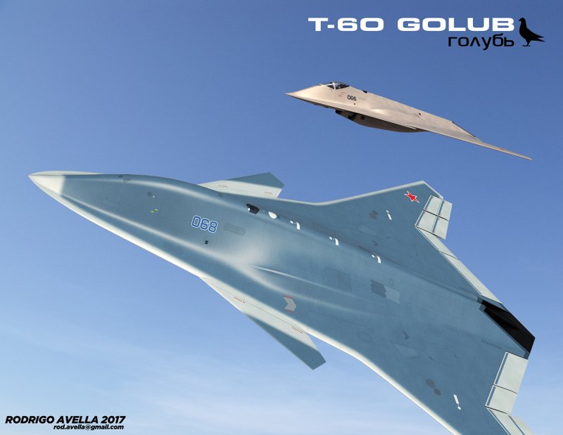 Т-60 истребитель шестого поколения