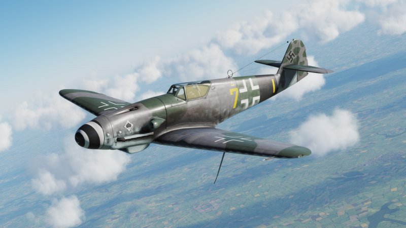 Мессершмитт bf 109 ВОВ