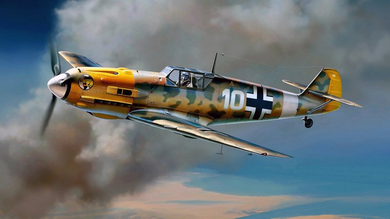 Истребитель Мессершмитт bf 109 германский Король воздуха