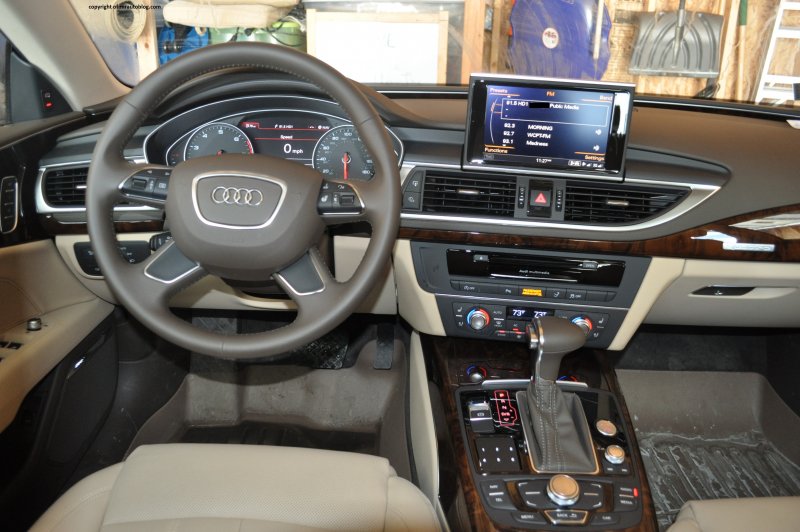 Audi a7 салон