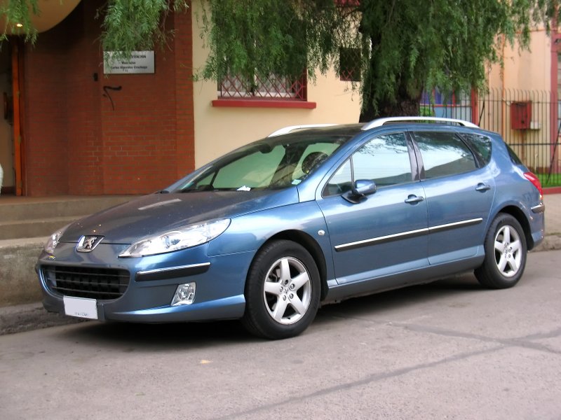 Spoiler de Peugeot 407 SW