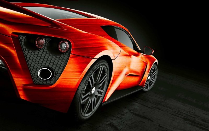 Zenvo st1 Orange
