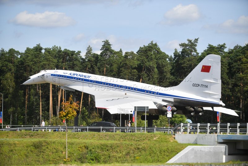 Ту 144 Жуковский сверху