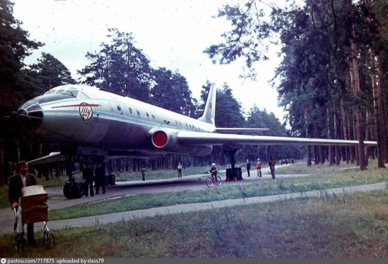 Ту 154 в парке Жуковского