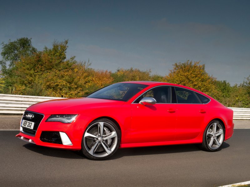 Audi rs7 Sportback Red