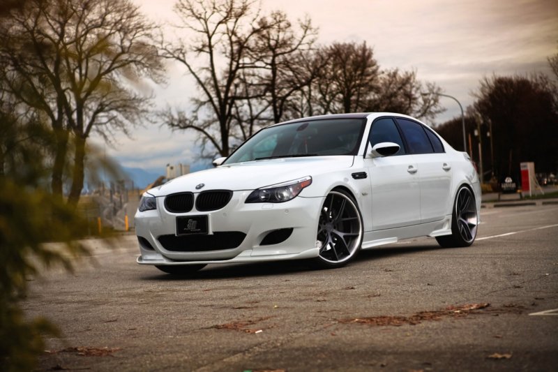 BMW m5 e60 White