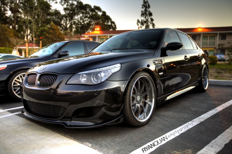 BMW m5 e60 stance