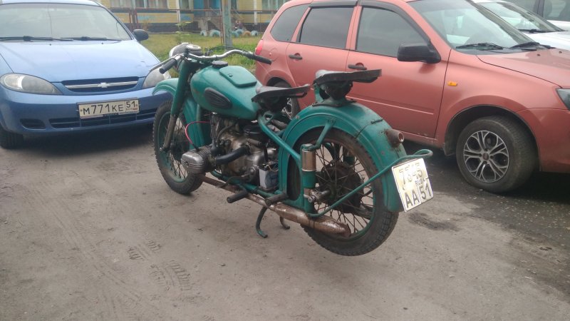 Мотоцикл Урал м62 Карий цвет