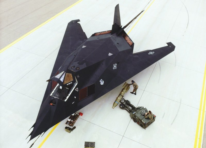 Ф 117 стелс кабина