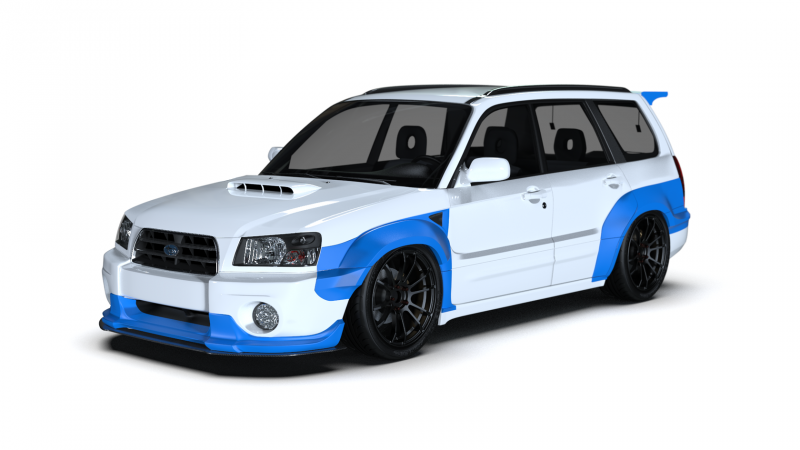 Фендеры на Subaru Forester sg5