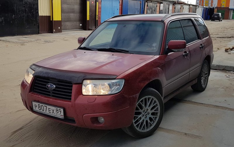 Subaru Forester sg5 рестайл
