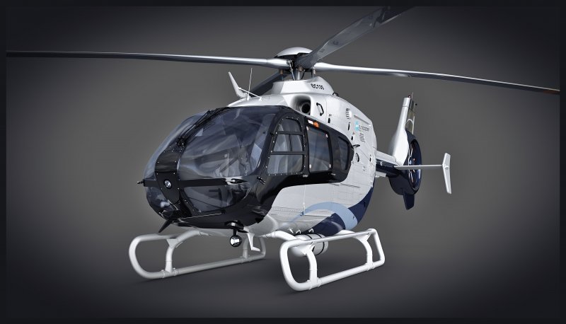 Eurocopter ec135 габариты