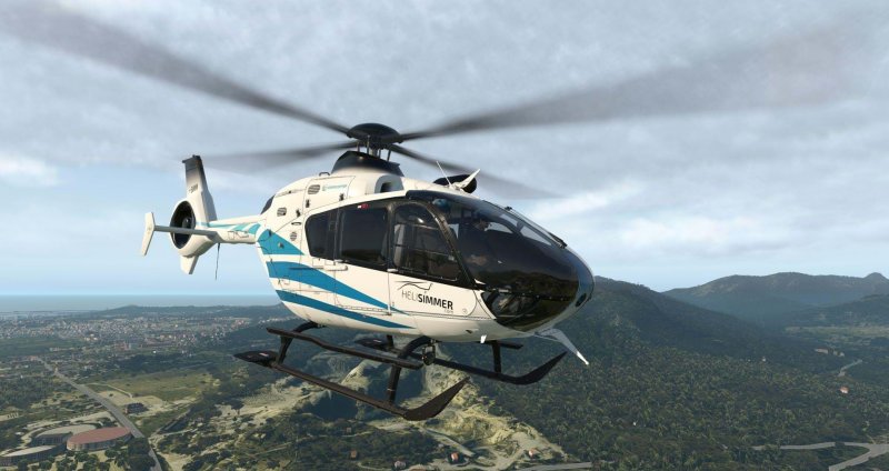 EC-135 самолет