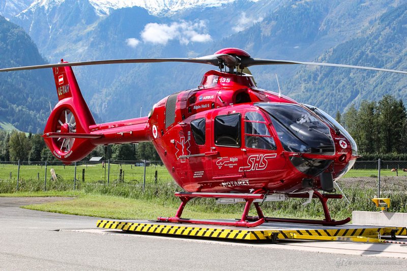 Аварийная маркировка вс Eurocopter EC-135