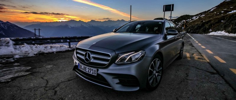 Mercedes e class 4k