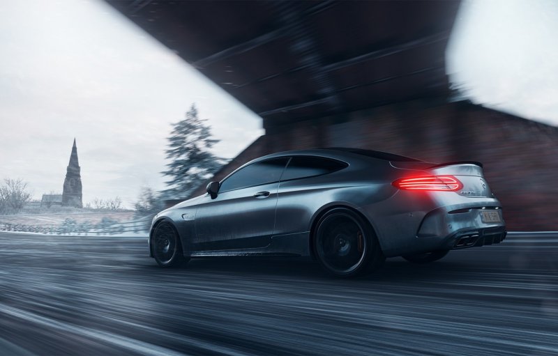 Mercedes AMG c63 s 4k
