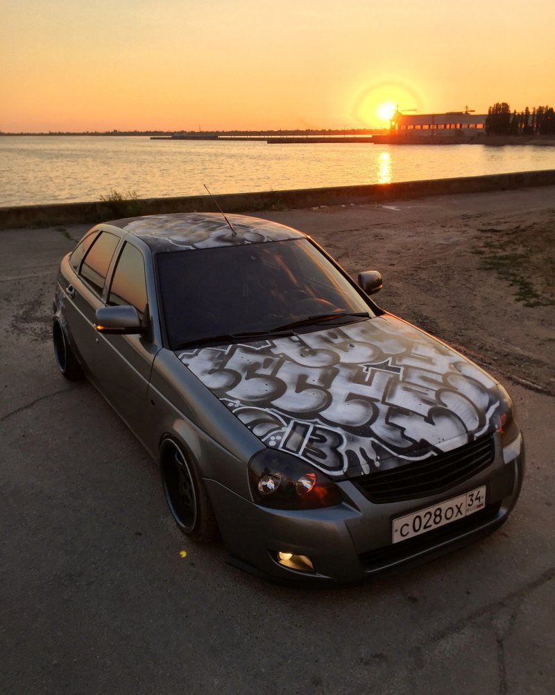 Лада Приора затюниная