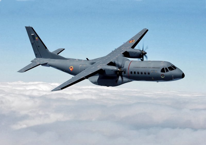 Самолёт c295 Uzbekistan