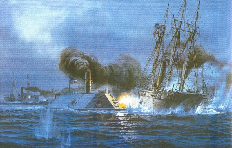 Броненосец монитор 1862