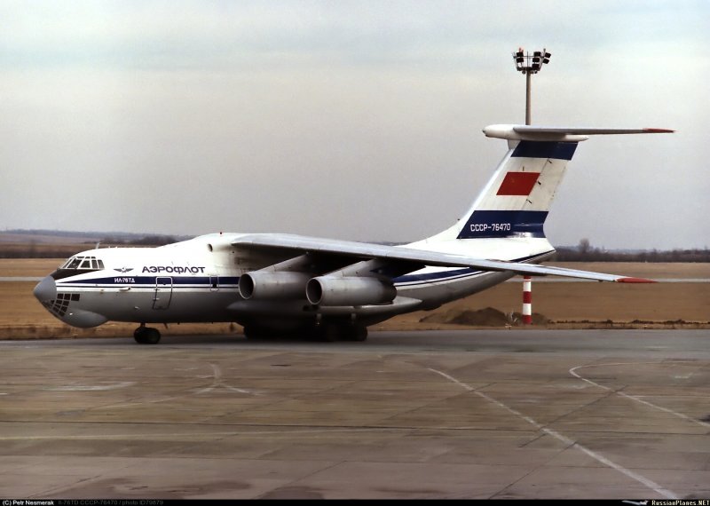 Транспортный самолёт ил-76 ТД