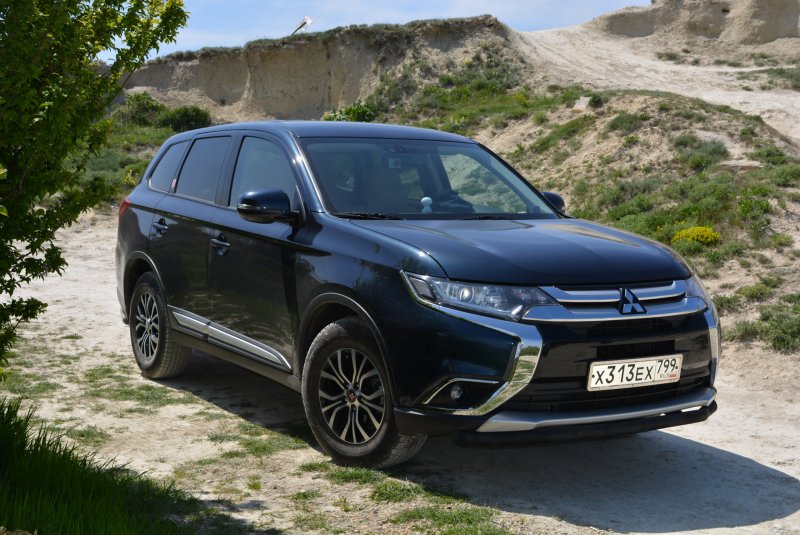 Мицубиси Аутлендер синий металлик 2021