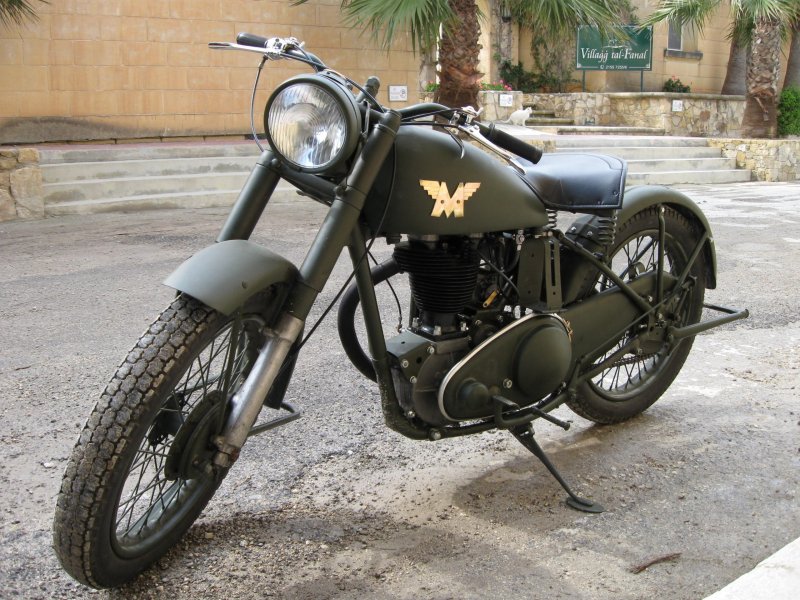 Triumph 1940 мотоцикл Вермахт