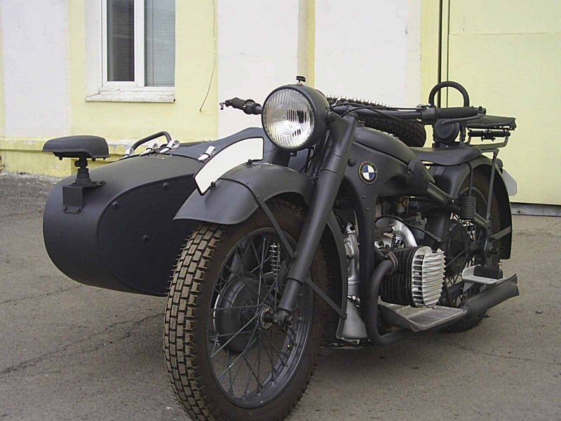 Мотоцикл БМВ Р 75 вермахта
