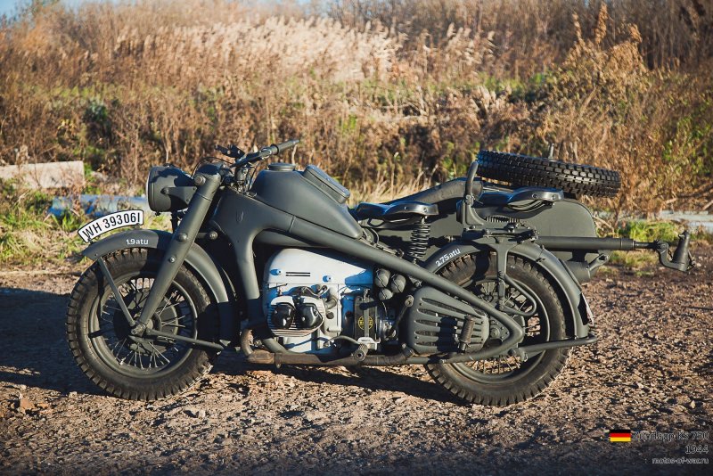 Triumph 1940 мотоцикл Вермахт