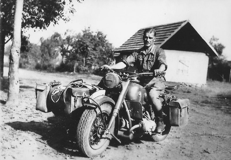 Мотоцикл вермахта BMW