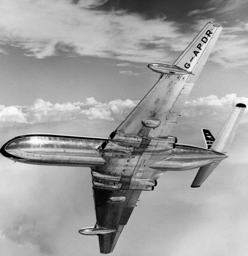 De Havilland DH.106 Comet кабина