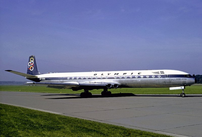 De Havilland HS-106 Comet 4 малазийской авиакомпании Malaysia
