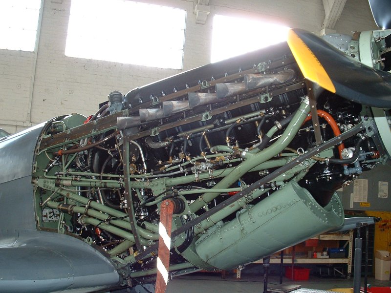 Spitfire MK. IX engine