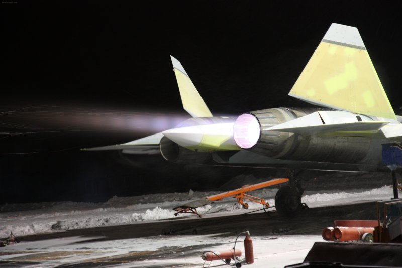 Су-57 сопла