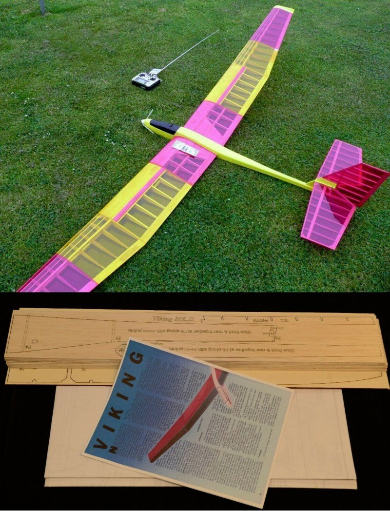 RC Glider model Plans